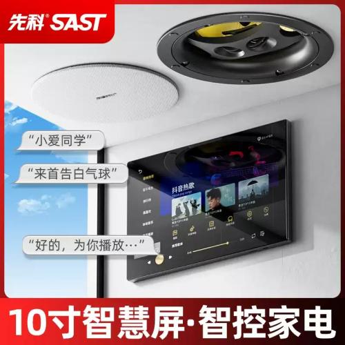 先科吸顶音响背景音乐家用客厅家庭影院环绕天花吊顶音箱智能套装