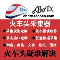 火车头采集器采集规则定制代写 浏览器脚本数据采集发布接口开发
