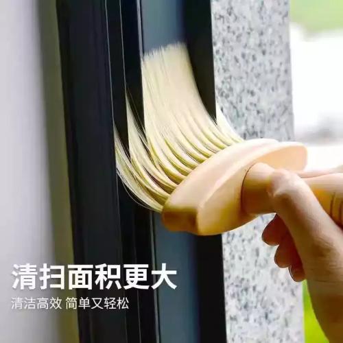 扫灰神器窗台凹槽缝隙刷窗户槽沟除尘掸子家用清洁清理软毛打扫A
